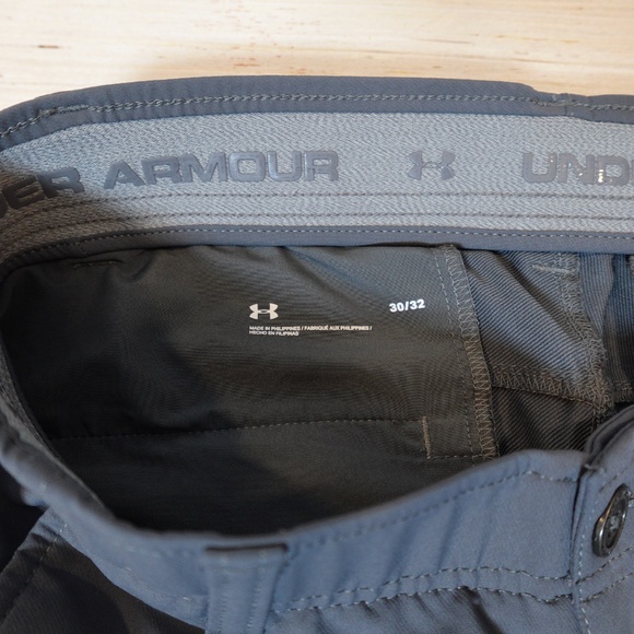 Under Armour Men’s Golf Pants 30x32 Gray Performance Stretch - Picture 4 of 6
